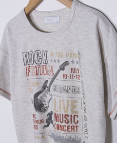 REMERA WALT GRIS MELANGE LC - comprar online