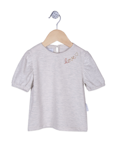 REMERA ALEXIA GRIS MELANGE