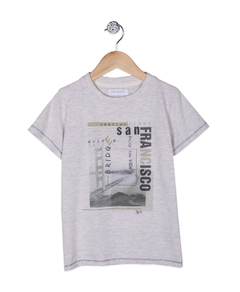 REMERA BRUNO GRIS