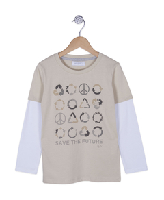 REMERA ARNIT VAINILLA