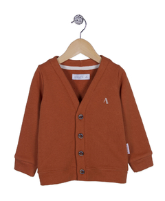 CARDIGAN MARCELLO TERRACOTA