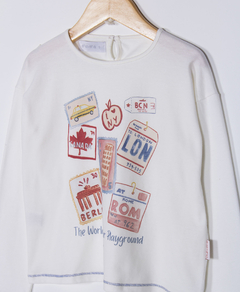 REMERA CATIA CRUDO - comprar online