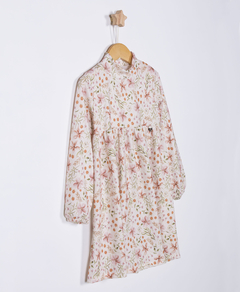VESTIDO HERMINIA - IVORY WINTER FLOWERS - comprar online