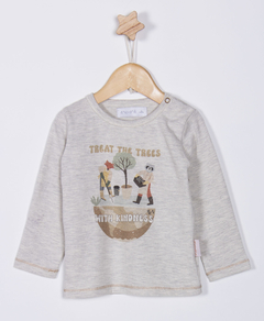 REMERA SAMUEL GRIS MELANGE V
