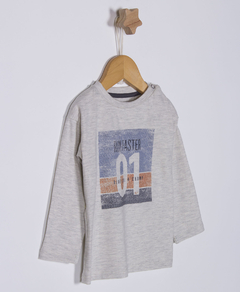 REMERA ENAEL GRIS LC V - comprar online