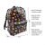Kit C/12 Mochila Escolar Básica com Estampas Diversas 41 cm - loja online