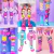 Kit C/12 Meias alta infantil 3D bichinhos - ( Menina )