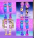 Kit C/12 Pares de meia Maluca Guerreiras do K-pop - comprar online