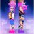 Kit C/12 Pares de meia Maluca Guerreiras do K-pop - loja online