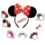 Kit C/6 Tiara com Orelhas Disney - Cores sortidas
