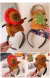 Kit C/12 Tiara com Pelúcia com mãozinha Capivara - comprar online