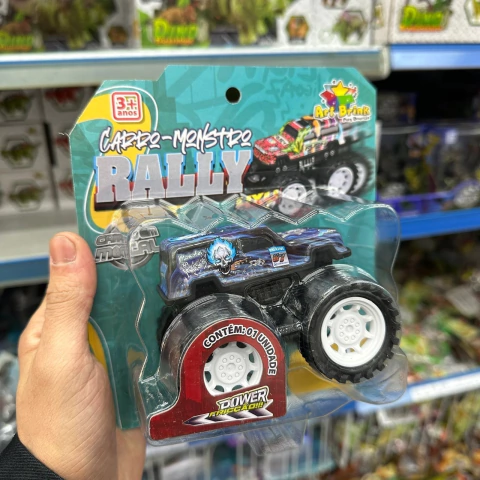 Kit C/12 Carro Monstro Fricção Brinquedo Atacado