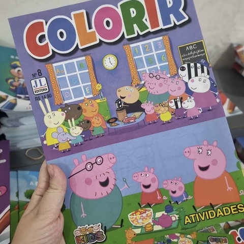 Kit C/100 Revista Atividades Infantil Atacado