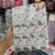 Cartela com 12 saches de pedras para unha