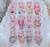 Kit C/12 Mix de pulseiras infantil fofas Atacado