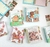 Kit C/10 Caderno com Divisórias e Fecho de Capivara 10x11,2cm 65 Folhas