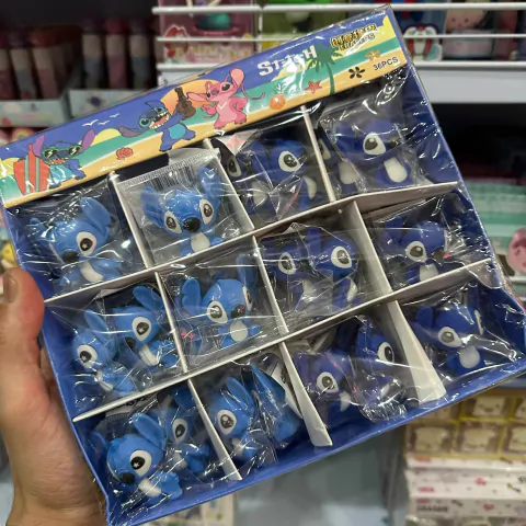 Caixa com 36 borrachas ponteira Stitich