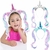 Kit C/12 Tiaras Com Cabelo Unicórnio Atacado