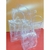 Kit C/10 Sacola Transparente Botão - 20x10x30 cm