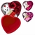Kit C/12 Latas Coração com ursinho e rosas - comprar online
