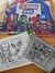 Kit C/6 Livros de Colorir Tema Heróis 50 pgs capa dura - comprar online