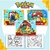 Kit C/6 Livros de Colorir Tema Pokemom 50 pgs capa dura - comprar online