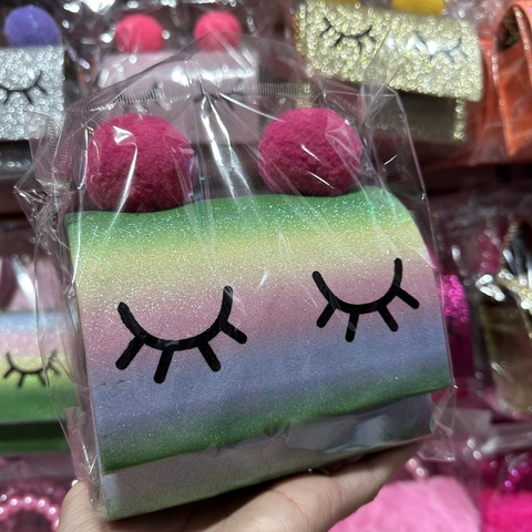 Kit C/6 Bolsinha Corrente Fofinha 3D Atacado