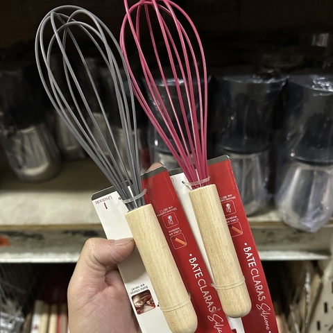 Kit C/6 Bate Claras de Silicone Atacado