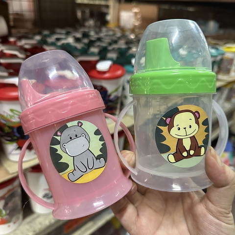 Kit C/12 Copo Bico Segurar Bebê 250ML Atacado
