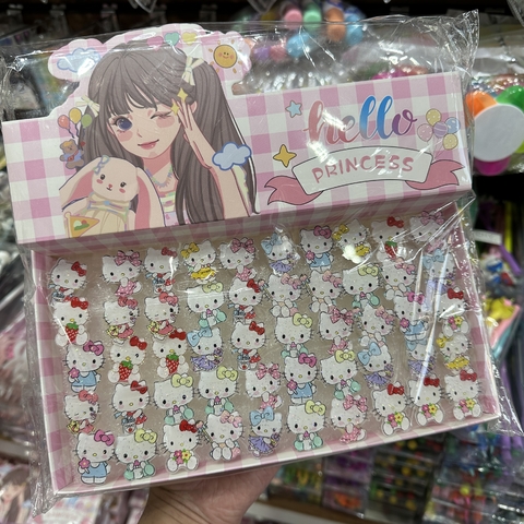 Kit C/50 Anel Hello Kitty Led Atacado