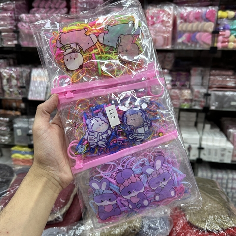 Kit C/12 Bolsa Xuxinha Atacado Acessórios de Cabelo