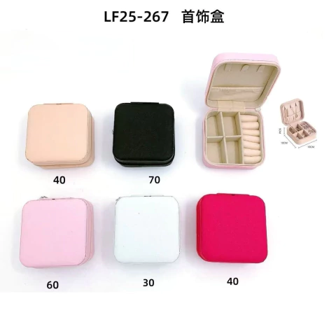 Kit C/12 Porta joias para viagem