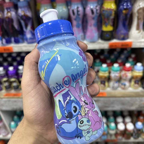 Kit C/12 Garrafa C/ Bico STITCH 250 ML Atacado