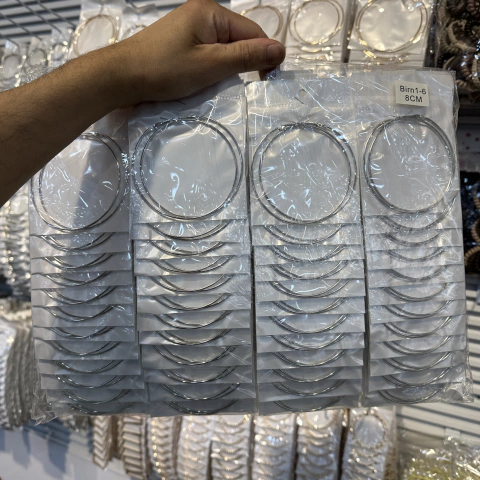 Kit C/120 Brincos de Argola Atacado Bijoux