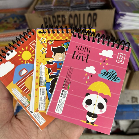 Kit C/12 Bloquinho Anotação Fofinho Pequeno Atacado