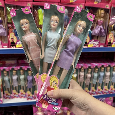 Kit C/6 Boneca Amy Pop Brinquedos Atacado