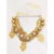 Kit C/10 Pulseiras Douradas bijuterias Atacado Bijoux - comprar online