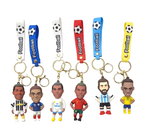 Kit C/12 Chaveiros G Jogadores de Futebol - comprar online