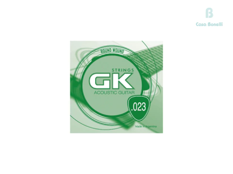 023031 GK Cuerda 023 Suelta de Acero para Guitarra Acústica