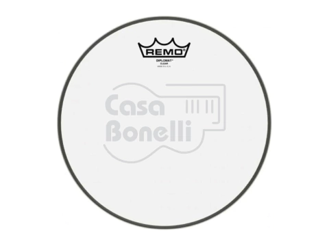 BD-0318-00 DIPLOMAT Remo Parche Transparente 18 " para Batería