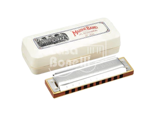 MARINE BAND Hohner Armónica Diatónica en E con Estuche