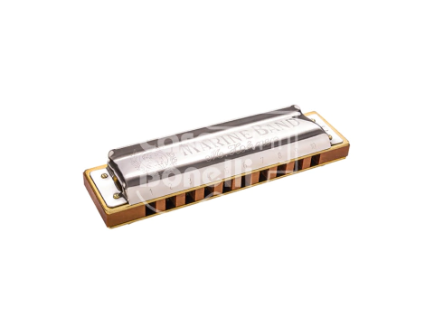 MARINE BAND Hohner Armónica Diatónica en A con Estuche