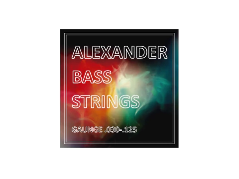 A-30125 Alexander 30-125 Set 6 Cuerdas para Bajo Eléctrico