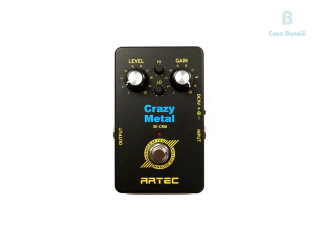 SE-CRM CRAZY METAL Artec Pedal de Distorsión