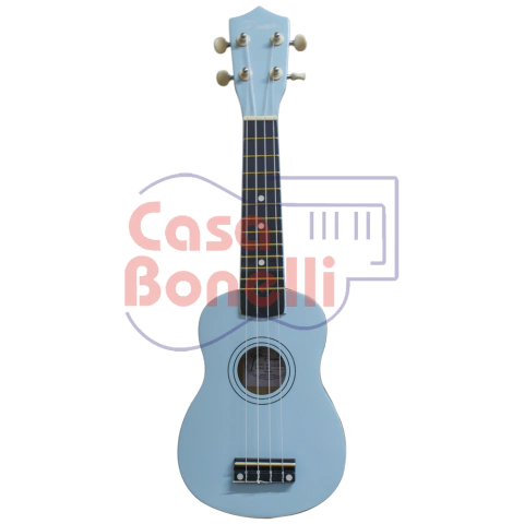 Ukelele Soprano Azul Parquer Fzu-002 Blu