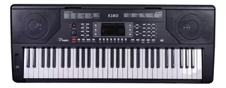 Teclado Parquer Sensitivo 5 Octavas 61 Teclas Livianas