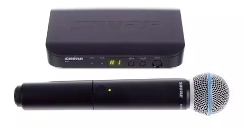 Micrófono Inalámbrico Shure Blx24/b58 Con Capsula Beta58 - comprar online