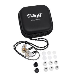 AURICULARES IN EARS STAGG ALTA RESOLUCION 3 DRIVERS STAGG SPMPROTR