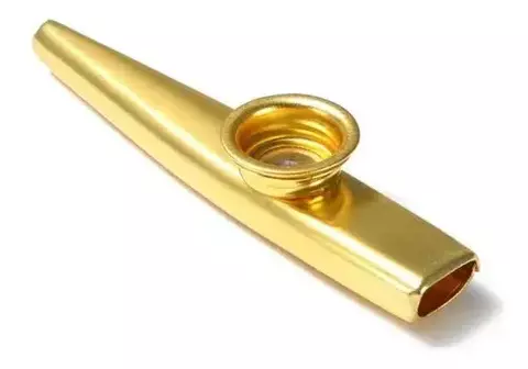 Kazoo Stagg De Metal Color Metal Dorado