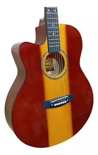 Guitarra Electroacústica Acero Para Zurdo Sunset